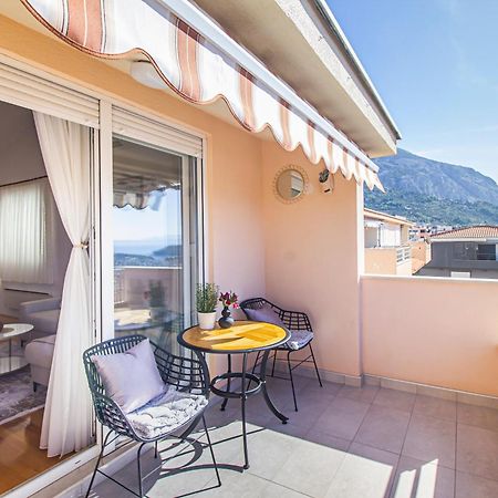 Apartment Anita With Amazing Sea View 马卡尔斯卡 外观 照片