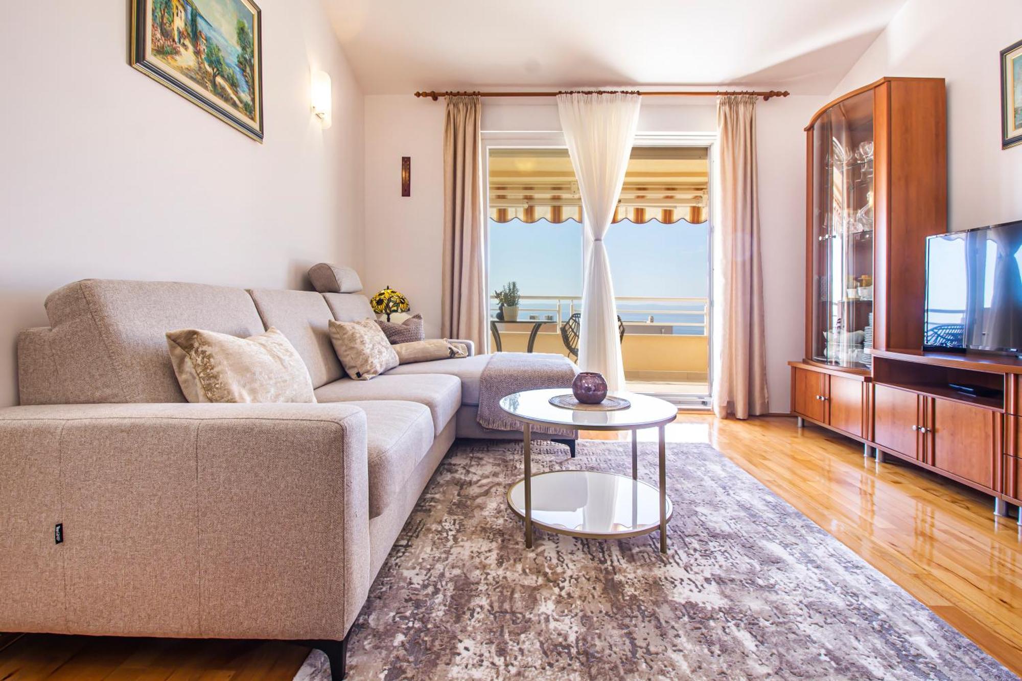 Apartment Anita With Amazing Sea View 马卡尔斯卡 外观 照片